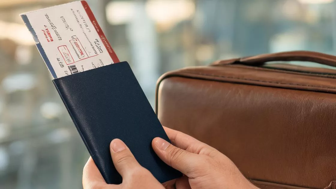 Hồ sơ visa công tác chuẩn bị nộp tại sân bay